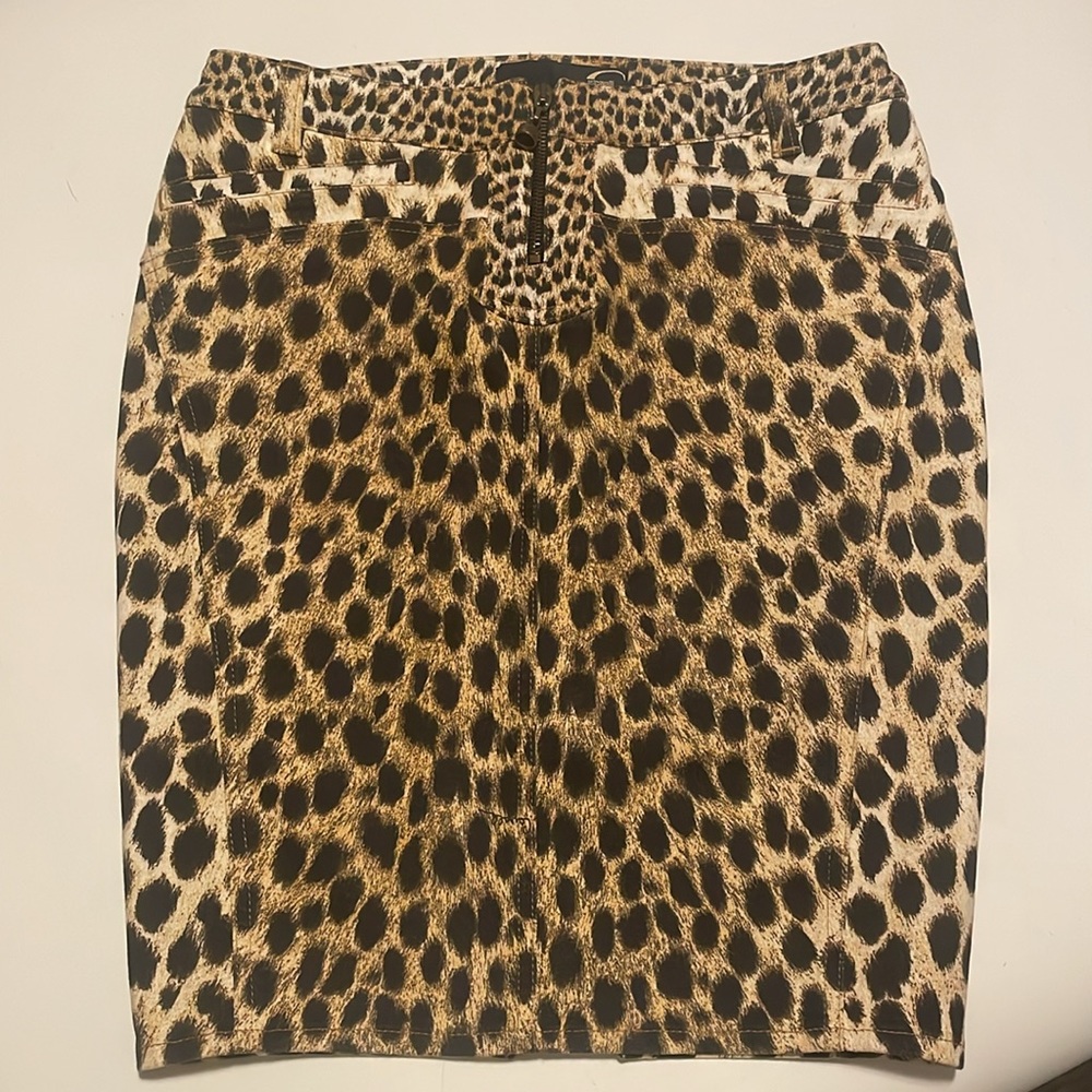 Just Cavalli denim pencil skirt